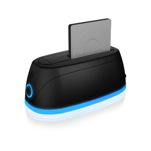 Icybox Docking stanica IB-1124L-C3, 1x SATA III HDD/SSD na USB-C 3.0 i USB-A Slike
