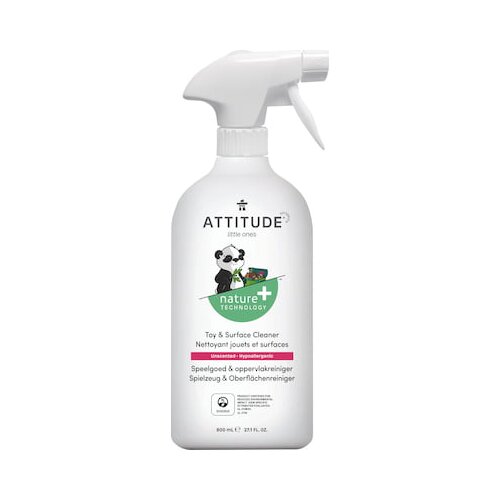 Attitude Baby Sredstvo za či&amp;scaron;ćenje povr&amp;scaron;ina i igračaka - Bez parfema - 800 ml Slike