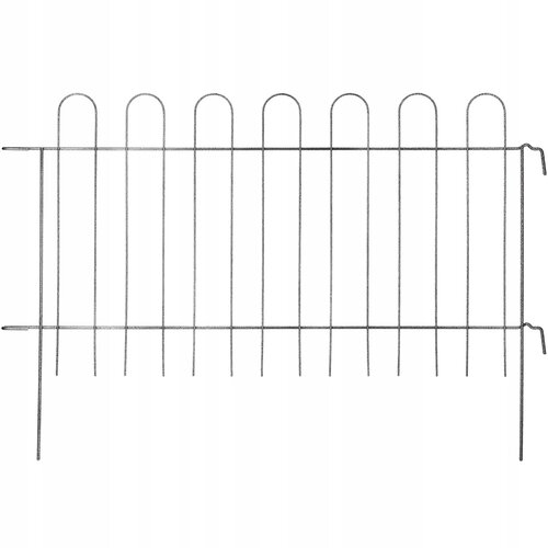 KADAX Vrtna ograja Kovinska ograja Vrtna ograja Palisadni rob 99 x 70 cm, (5000358170) Cene