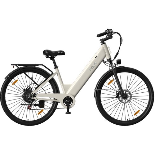 PIXAR C1 mestno električno kolo 250W 36V 13Ah, 28&rdquo;, 25 km/h, doseg 50 km, bež, (5000234721) Cene