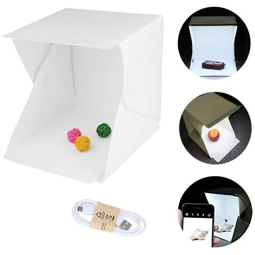 TIMMLUX Mini foto studio z LED osvetlitvijo Cene