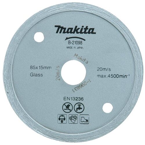 Makita DIAMANTNI DISK 85x15mm POLNE (MOKRE) PLOŠČICE, STEKLO, (21386760) Cene
