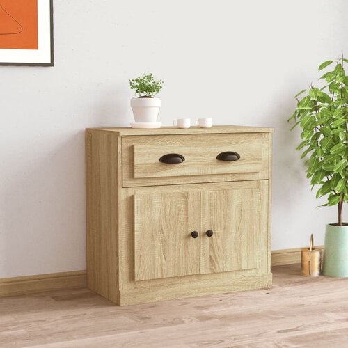  Komoda boja hrasta sonome 70x35,5x67,5 cm konstruirano drvo Cijene