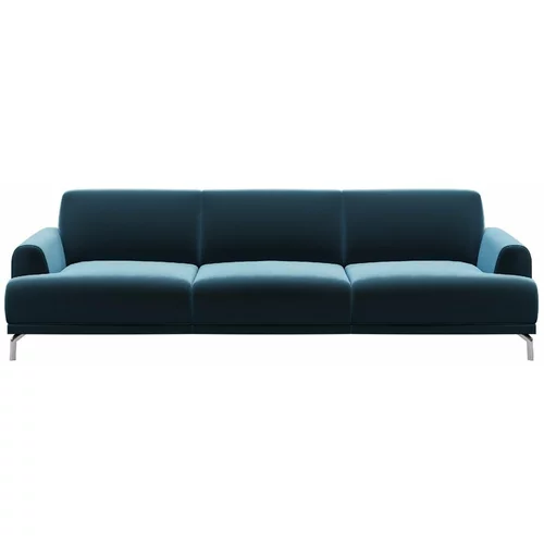 MESONICA plava sofa od baršuna Puzo, 240 cm