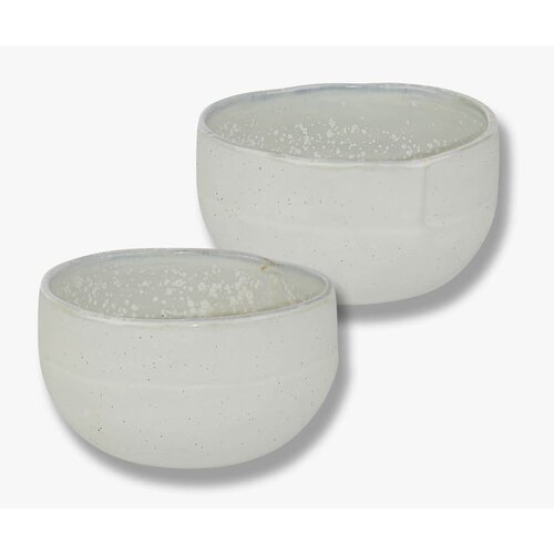 Mette Ditmer Denmark Bele skledice iz kamna v kompletu 2 ks Sand Grain &amp;ndash; Slike