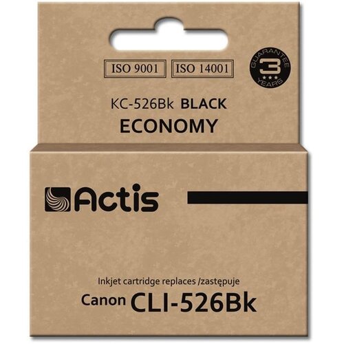 Actis KC-526Bk Ink (replacement for Canon CLI-526BK; Standard; 10 ml; black) Cijene