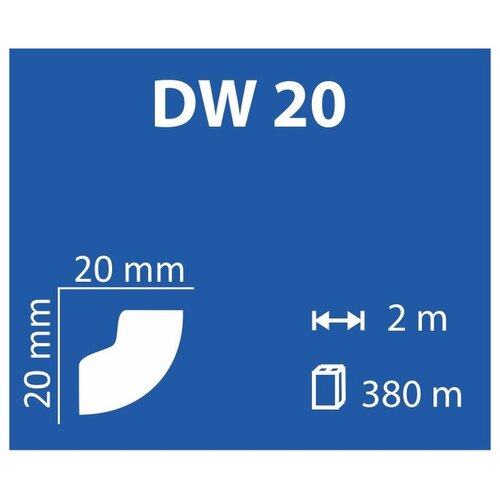 DEKORWALL Stiropor ukrasna lajsna DW-20 Slike