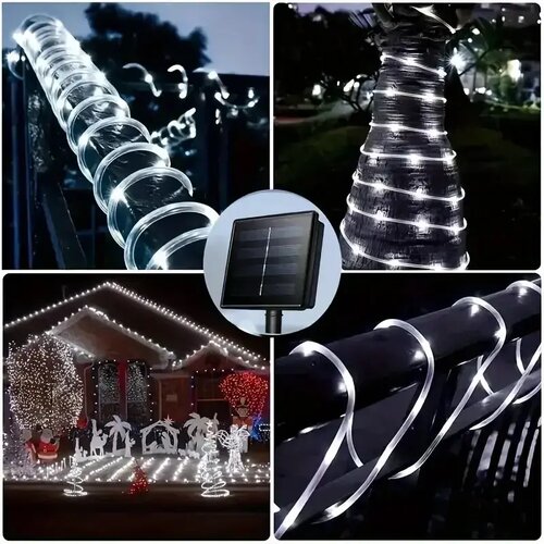  led solarne sijalice u crevu 20m bela Cene