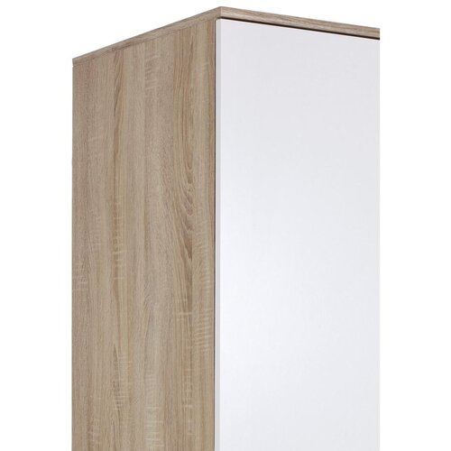 MID.YOU omara s klasičnimi vrati wiki baby, hrast, bela, &amp;scaron;. 90cm Slike