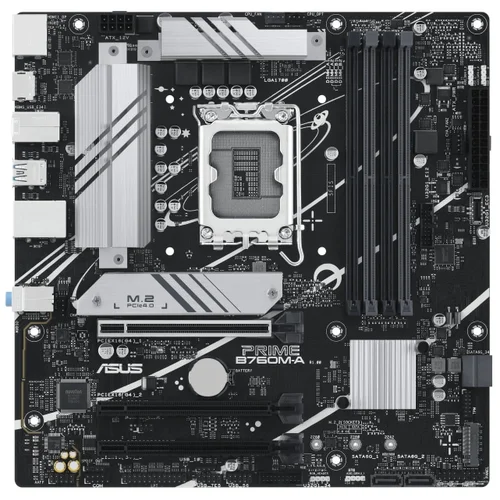 Asus PRIME B760M-A-CSM LGA1700 mATX MB – Intel B760 4xDIMM DDR5 2xM.2 4xSATA PCIe 4.0