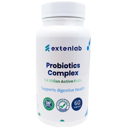 Extenlab Probiotiki , 1,4 milijarde aktivnih kultur (60 kapsul) Cene