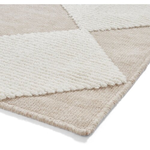 Think Rugs Belo-bež pralna preproga 160x230 cm Lyna Beige&amp;amp;White &amp;ndash; Slike