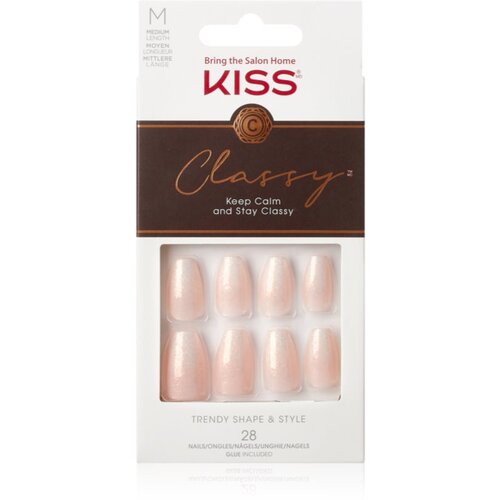 Kiss Classy Nails Cozy Meets Cute umetni nohti medium 28 kos Cene