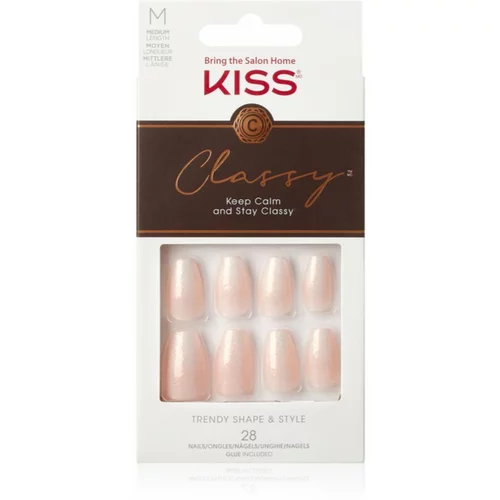 Kiss Classy Nails Cozy Meets Cute Umjetni nokti medium 28 kom