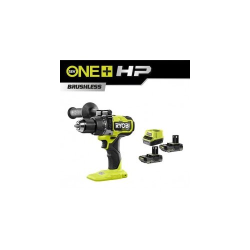 Aku. udarna bušilica bez četkica, 18V (one+ hp), set Slike