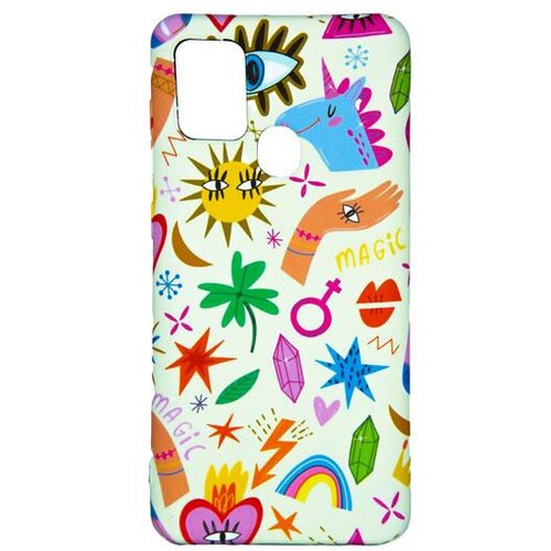 Maska za telefon SVETLECE za Samsung A21S DZ9/3, Bela Cene