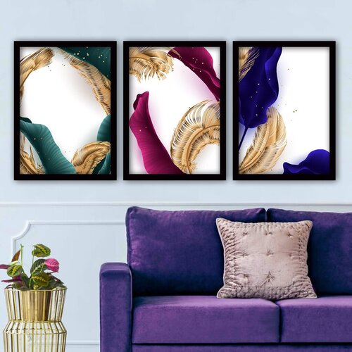 Wallity Set uramljenih slika 3SC15, 3 dijela Cijene