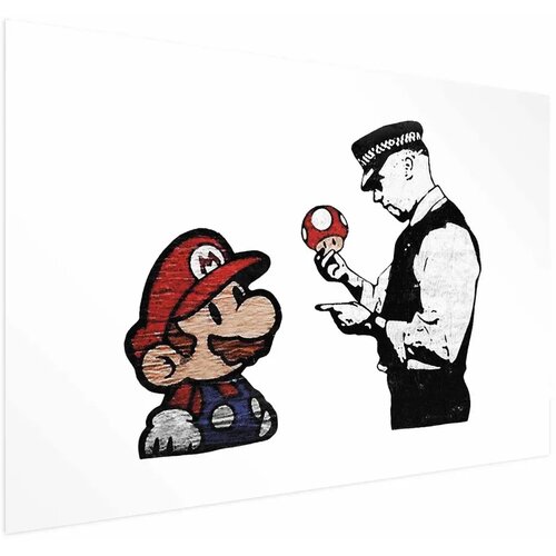  Plakat - Banksy: Mushroom Picker 30x21 Bez okvira s margom Cijene