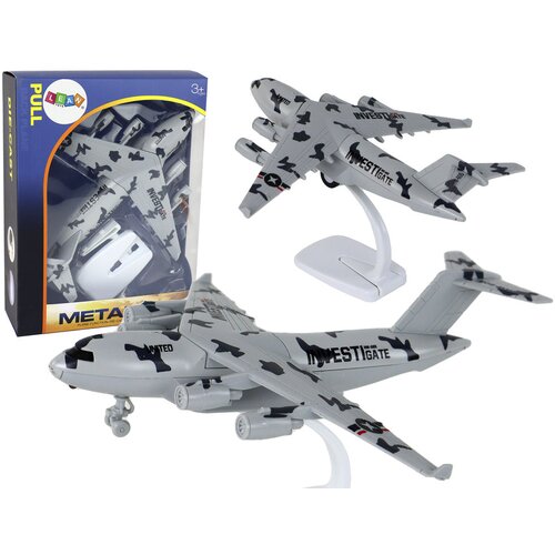 Military Gray Camo UNITED Airplane Figurine HW-605 Cijene