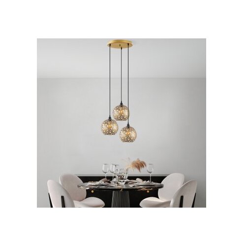 Opviq Luster Selcuklu-Mr-787-1, 37x37x117cm, IP20, Zlatna boja Cijene