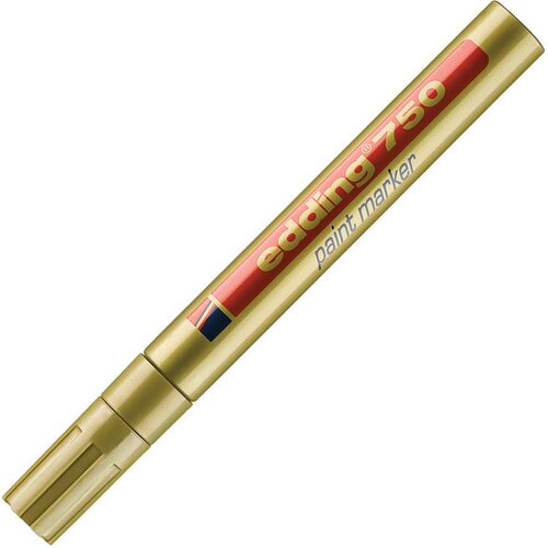  permanentni lakirajući 2-4mm edding 750 zlatni Slike
