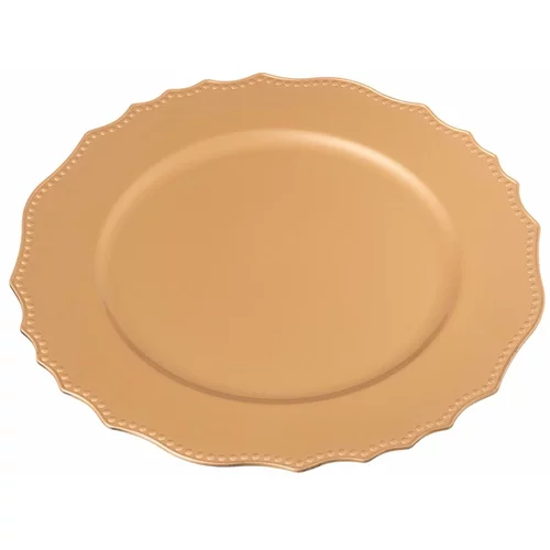 Unimasa zlatni tanjur za posluživanje ø 33 cm - unimasa