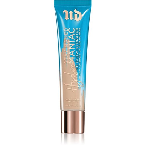Urban Decay Hydromaniac Tinted Glow Hydrator vlažilni penasti tekoči puder z dragocenimi olji 30 35 ml Slike