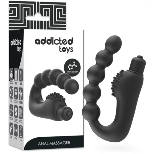 Addicted Toys ANAL MASSAGER PROSTATIC WITH VIBRATION