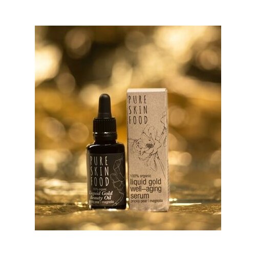 Pure Skin Food Organic Liquid Gold Beauty Oil Prickly Pear - Magnolia Slike