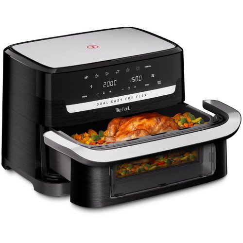 Tefal EY9228 Dual Easy Fry Flex Air 9 Fryer, Litara Cijene