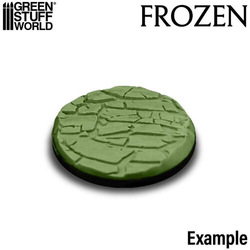 Green Stuff World Rolling Pin Frozen Wood | Teksturni valjak zaleđeno drvo Slike