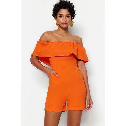 Trendyol Jumpsuit - Orange - Regular fit Cene