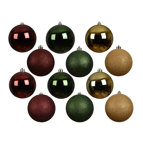 DEKOR DOM dekoracija - hanging bauble 20cm 026902 - assorted dark - kmg ( 045623 ) Slike