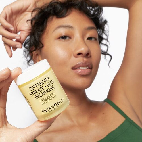 Youth To The People Superberry Dream Mask maska za osvetljevanje kože in hidratacijo 59 ml Slike