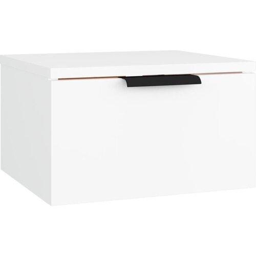 Maison Chic Stenska Nočna omarica - Nočna miza bela 34x30x20 cm, (21687074) Cene