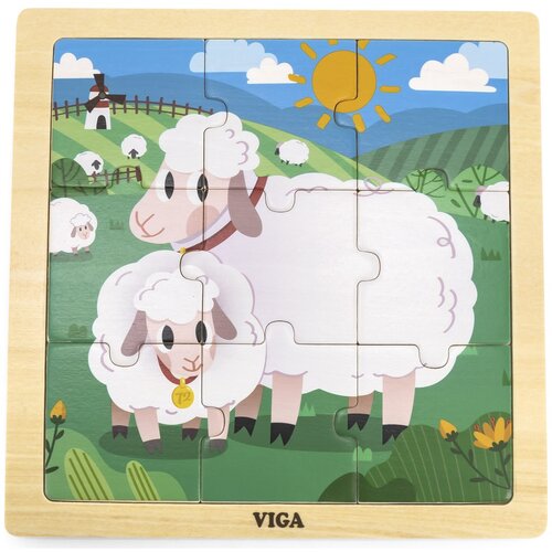 Viga puzzle 9 kom ovčica Cijene
