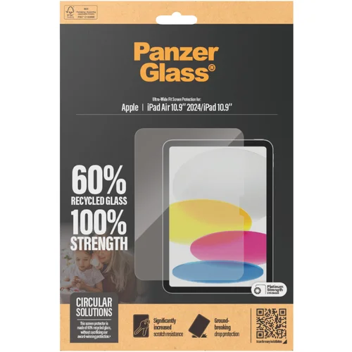 PanzerGlass Apple iPad Air 10.9" 2024/iPad 10.9" zaščitno steklo, (21164174)