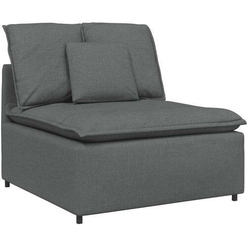  Modularna sofa s jastucima tamno siva - Tamno siva Slike