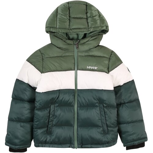 Levi&amp;#039;s Zimska jakna zelena / temno zelena / bela Slike