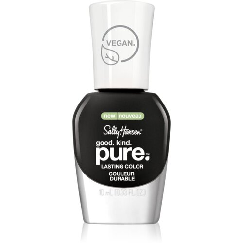 Sally Hansen Good. Kind. Pure. dugotrajni lak za nokte s učvr&amp;scaron;ćujućim učinkom nijansa Black Stone 10 ml Slike