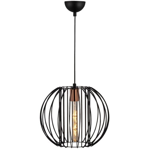 Opviq lights Crna/u brončanoj boji viseća svjetiljka s metalnim sjenilom ø 33 cm Fellini – Cijene