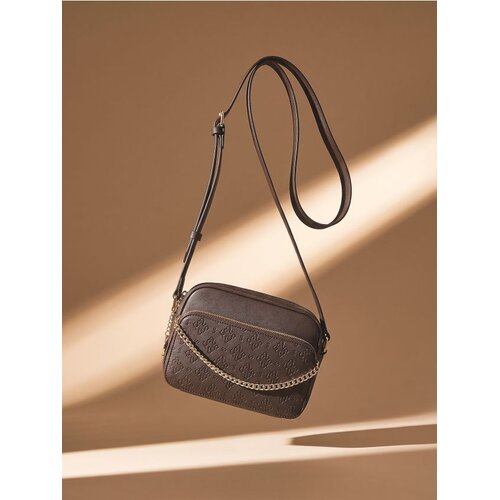 Sinsay Mala crossbody torbica od umjetne kože s utisnutim monogramom Cene