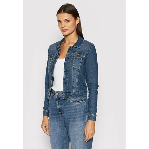 Noisy_May Jeans jakna Debra 27001163 Modra Slim Fit