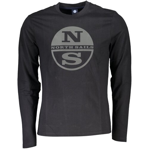 North Sails MEN&amp;amp;#39;S LONG SLEEVE T-SHIRT BLACK Slike
