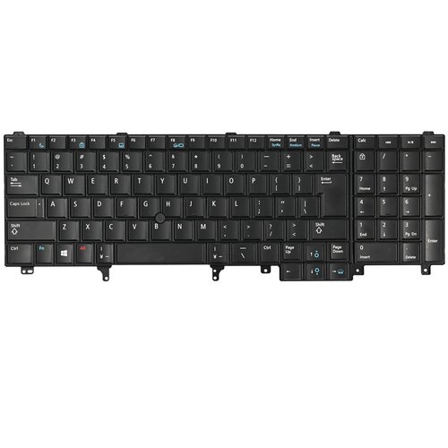  Tastatura za laptop Dell Latitude E5520 E5530 E6520 E6530 M6600 pozadinsko osvetljenje Slike