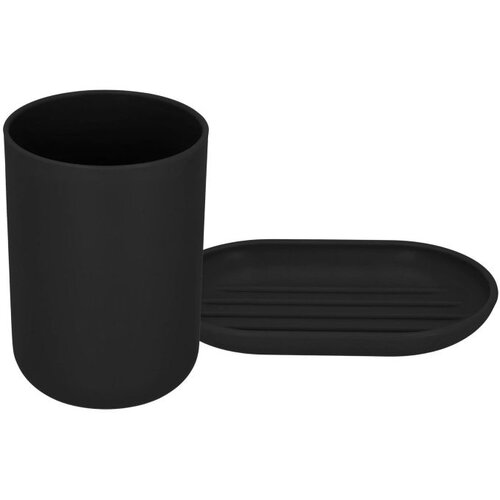  Set kupaonskog dodatka od 6 kom. Crni Cijene