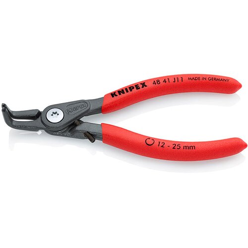 Knipex precizna kle&amp;scaron;ta za unutra&amp;scaron;nje sigurnosne prstenove sa graničnikom kriva 130mm 48 41 J11 Slike