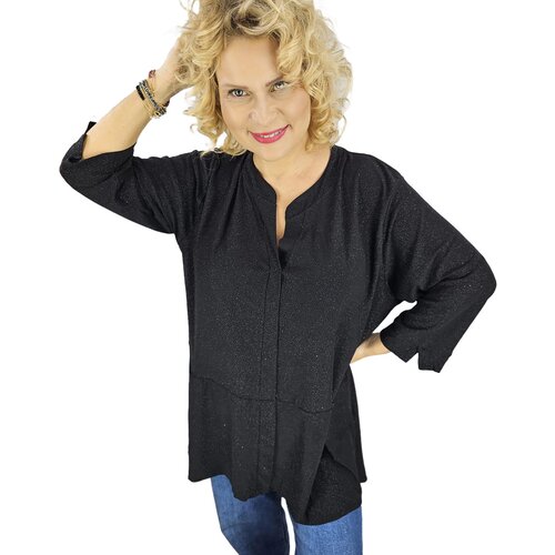 Pri Elegant oversize Brocade tunic shirt with longer back NEVADA Cijene