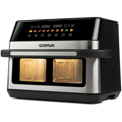 G3Ferrari G3 Ferrari G10223 fryer Double 12 L Stand-alone 2200 W Hot air fryer Black, Stainless steel Cijene