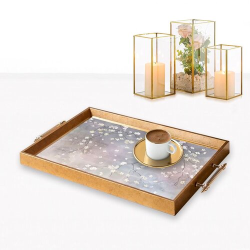Aberto Design Poslužavnik TPEA9813 50 x 29 x 3.5 cm, Šareni Cene